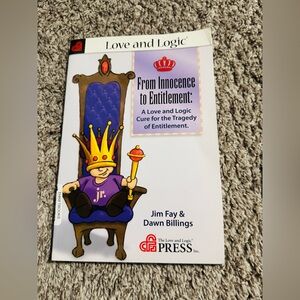 Love and Logic Book - From Innocence to Entitlement - Parenting book